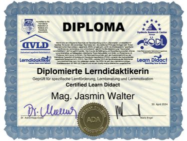 Diplomierte Lerndidaktikerin